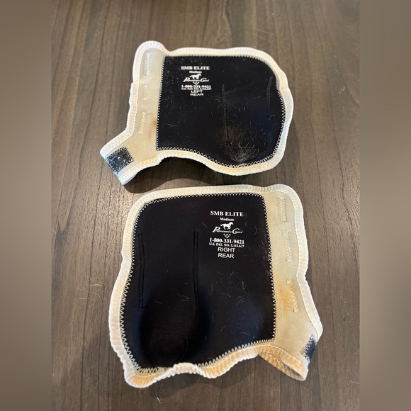 Professionals Choice White SMB Elite rear boots - Picture 1 of 2